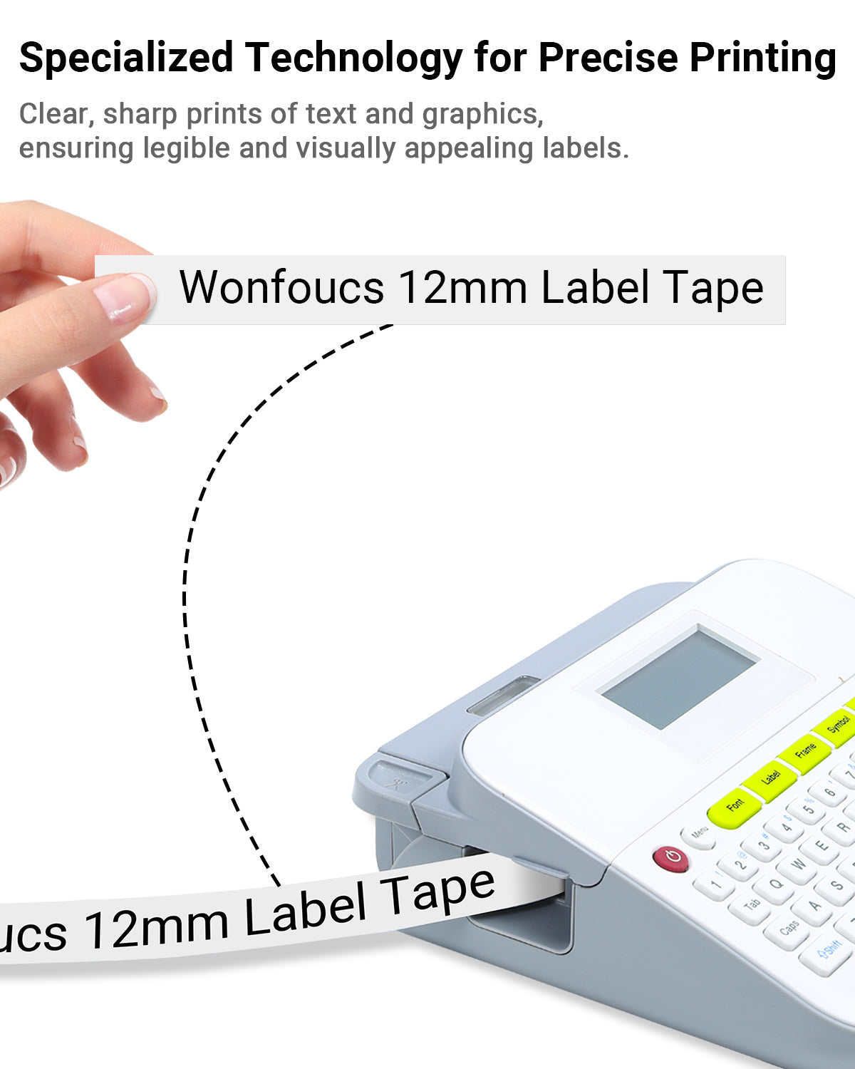 12mm 0.47 Laminated White TZ Tape Replace for Brother P-Touch Label Tape TZe-231 TZe231 TZ-231 Work with Brother Label Maker PTouch PTD220 PTH110 PTD600 PTD210 PT-P750W, 26.2 Feet, 3-Pack