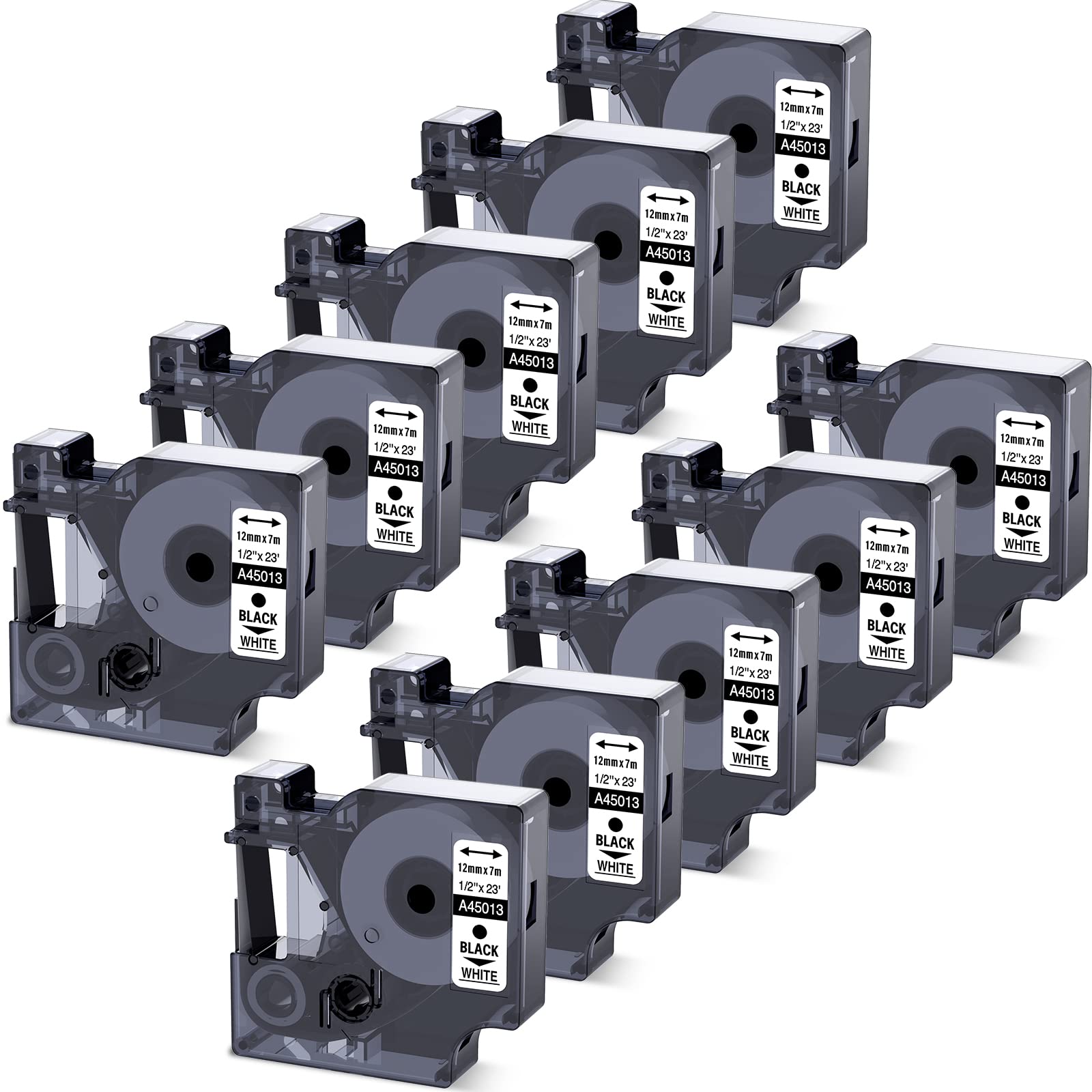 Nastro Per Etichette Vestiti Wonfoucs Copatibile Con Dyo D1 Cartuccia - Foto 4